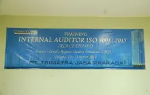 Training Internal Auditor  ISO 90012015
